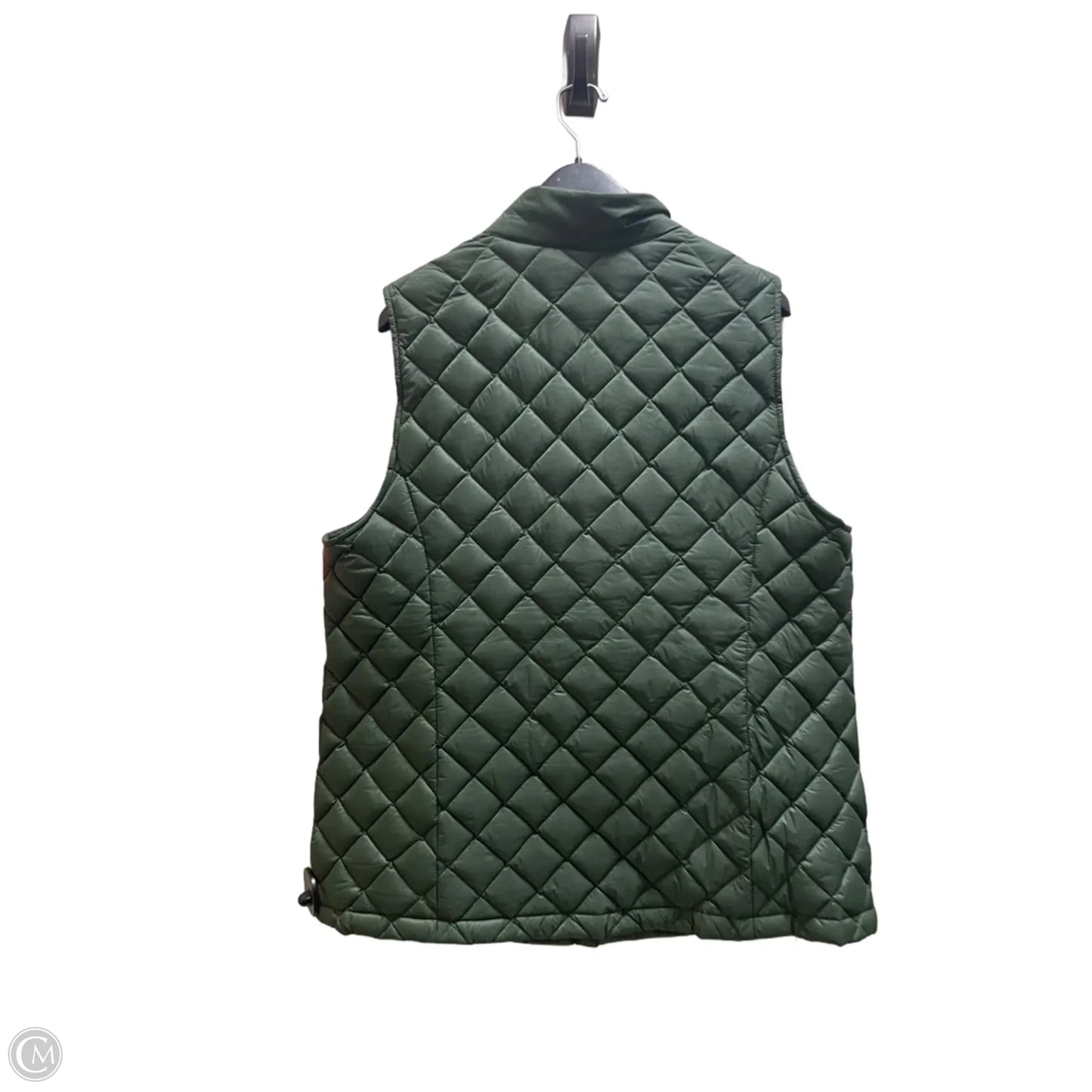 Vest Puffer & Quilted By J. Jill In Green, Size: Xl