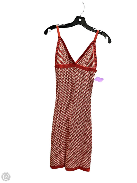 Dress Casual Midi By Clothes Mentor In Orange, Size: S