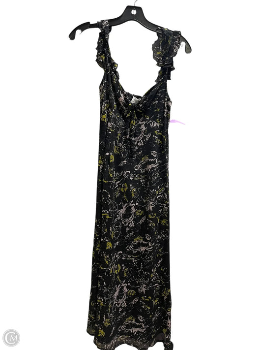 Dress Casual Midi By Sage In Black, Size: Xs