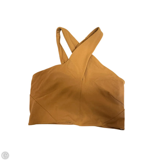 Athletic Bra By Lululemon In Yellow, Size: 6