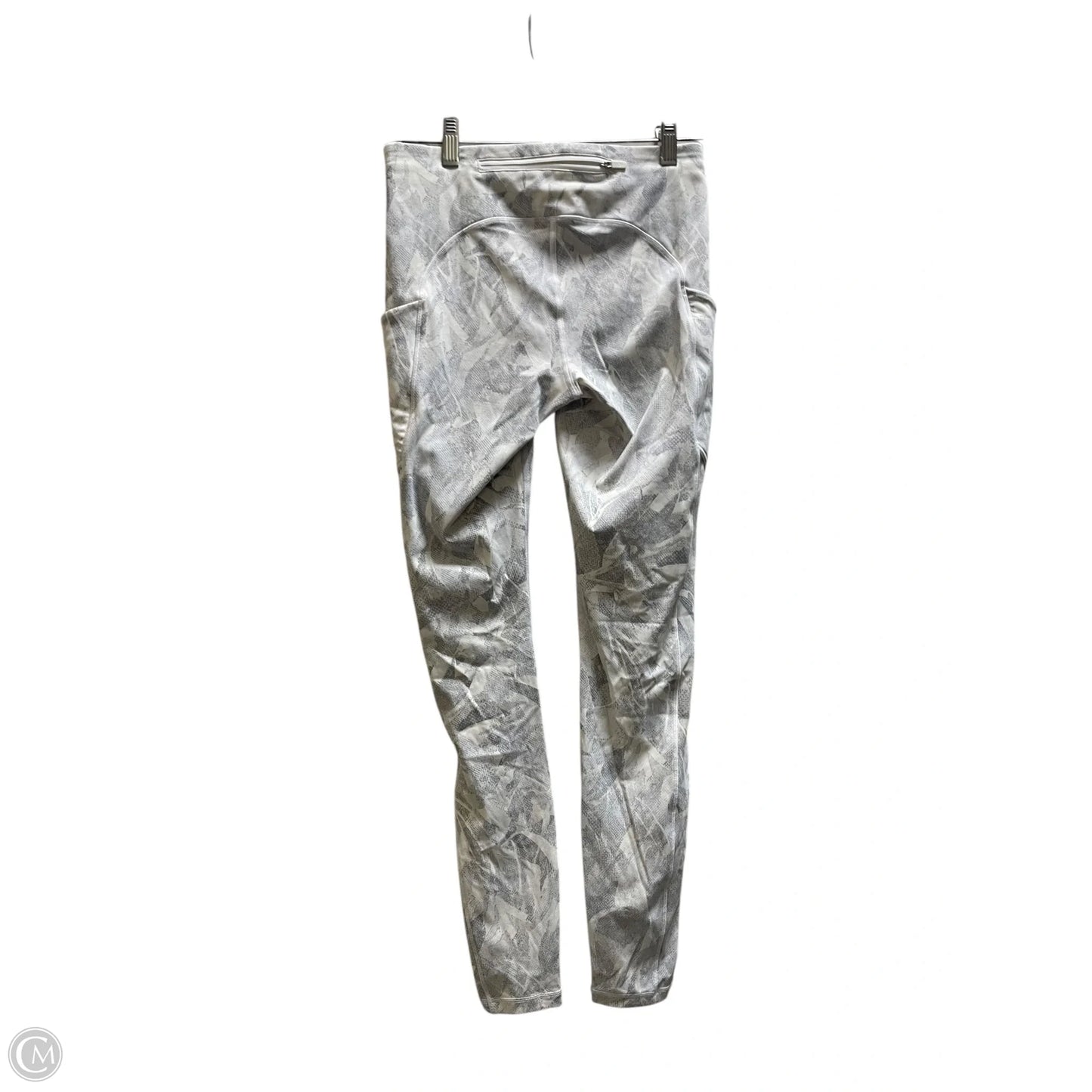 Athletic Leggings By Lululemon In White, Size: 6