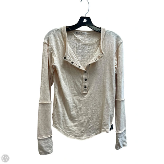 Top Long Sleeve By We The Free In Tan, Size: S