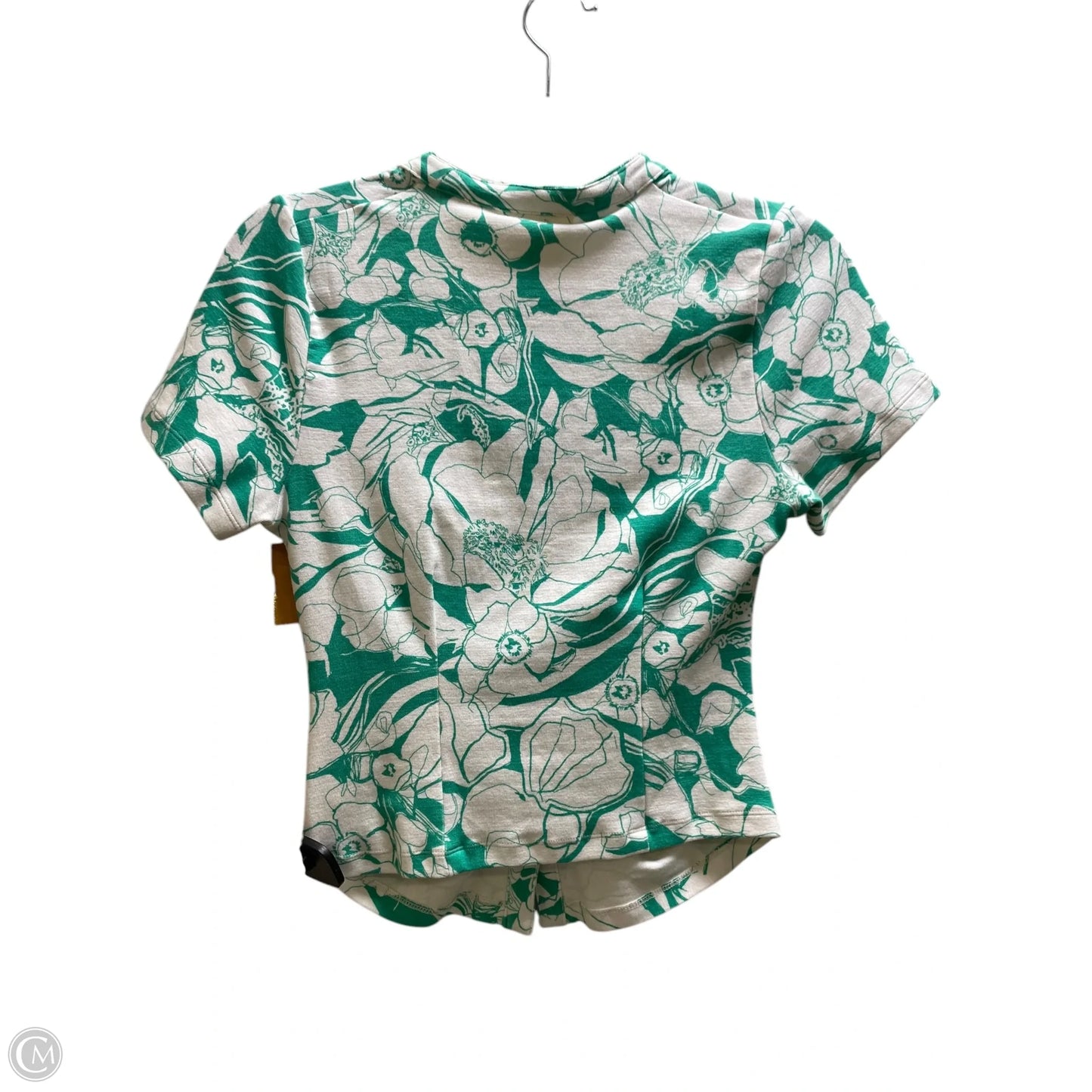 Top Short Sleeve By Maeve In Green, Size: S