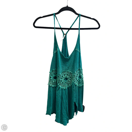 Top Sleeveless By Free People In Green, Size: S