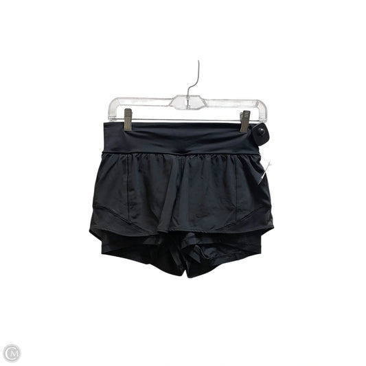 Athletic Shorts By Lululemon In Black, Size: 6