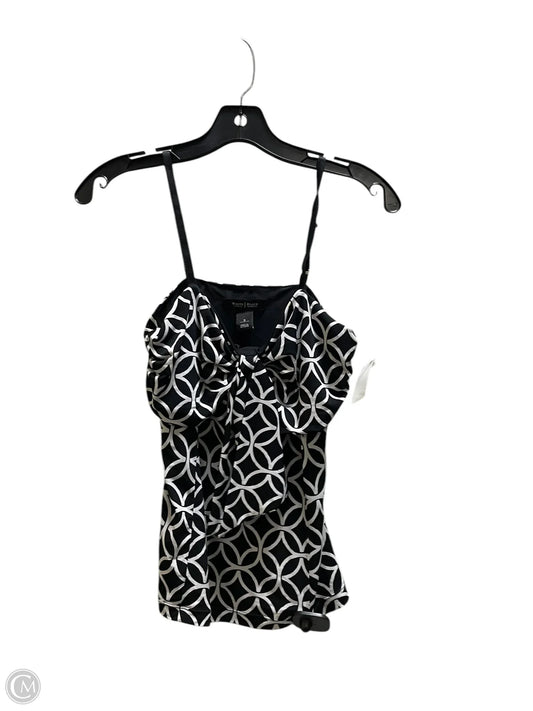 Top Sleeveless By White House Black Market In Black & White, Size: S