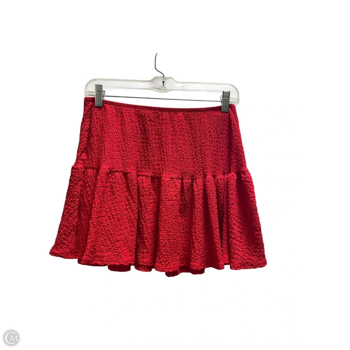 Skirt Set 2pc By See You Monday In Red, Size: L