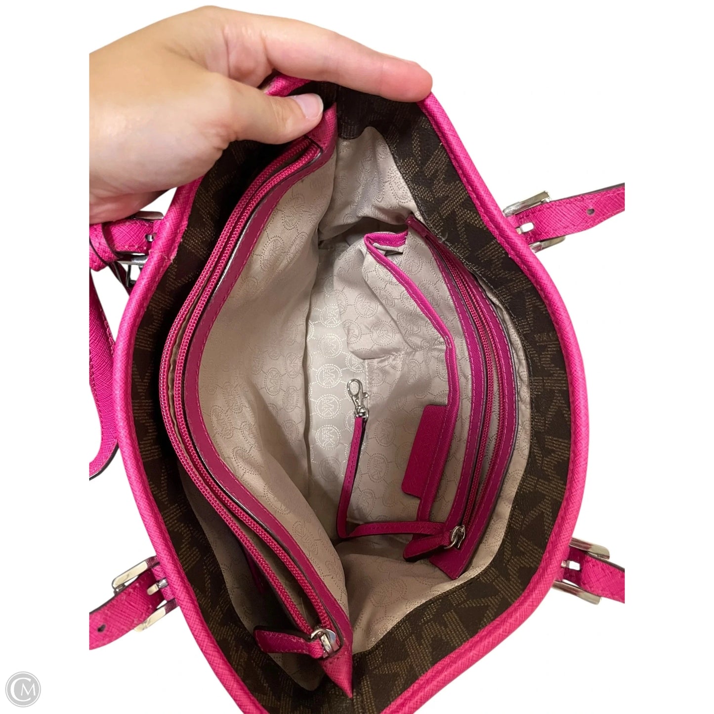 Handbag Designer By Michael Kors, Size: Medium