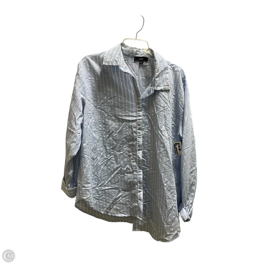 Top Long Sleeve By Lulus In Blue, Size: L
