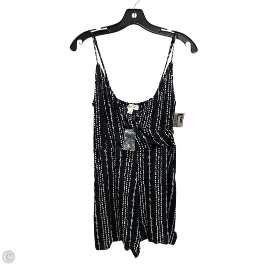 Romper By Fashion On Earth In Black, Size: S