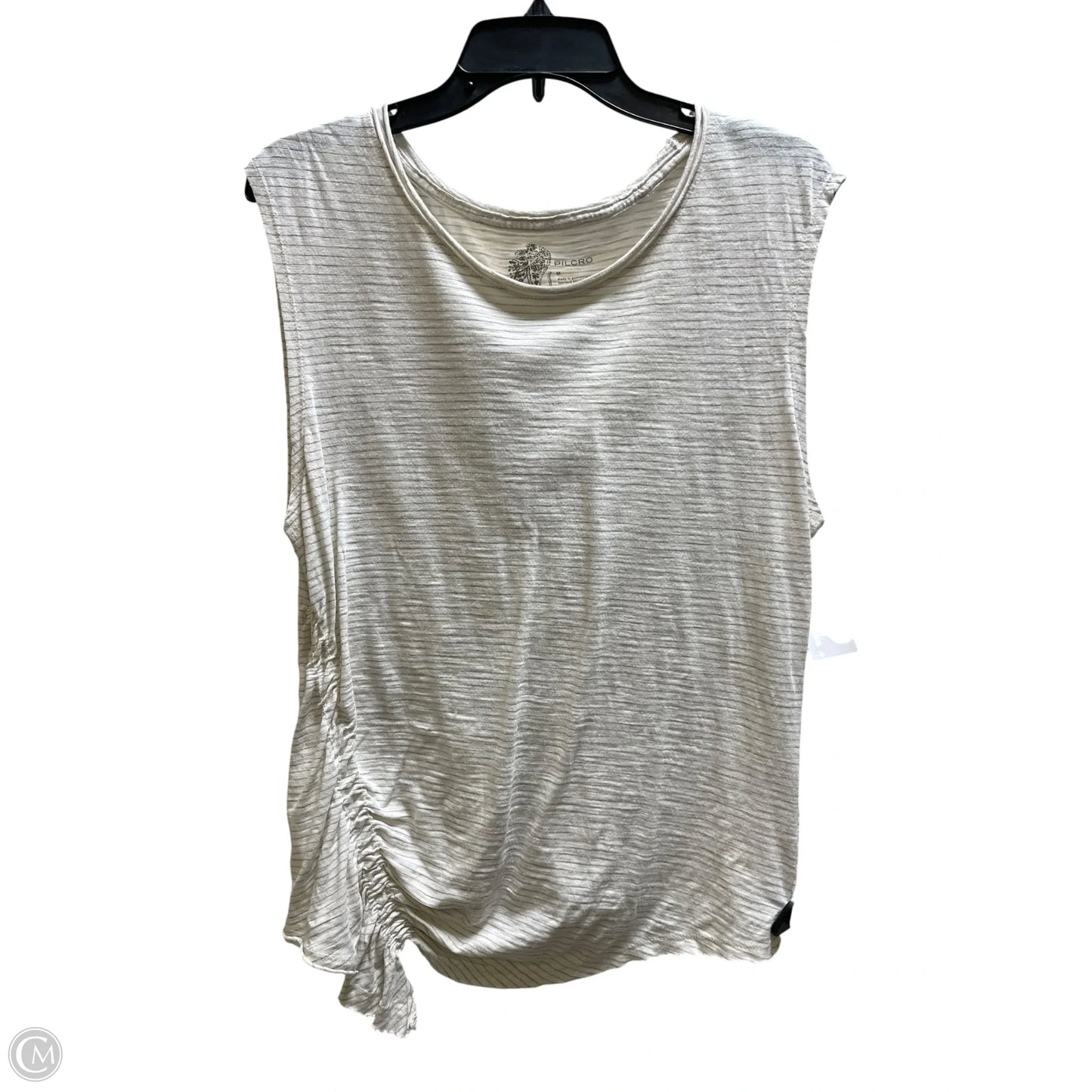 Top Sleeveless By Pilcro In Cream, Size: M