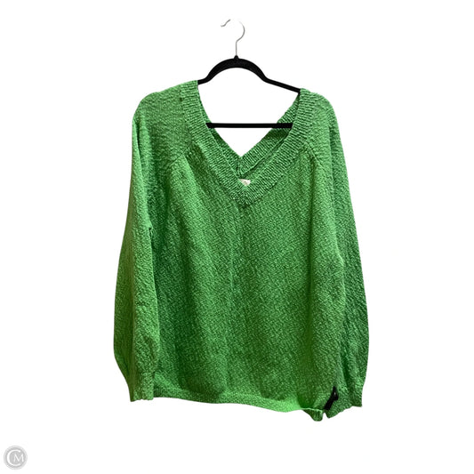 Sweater By Heyson In Green, Size: 2x