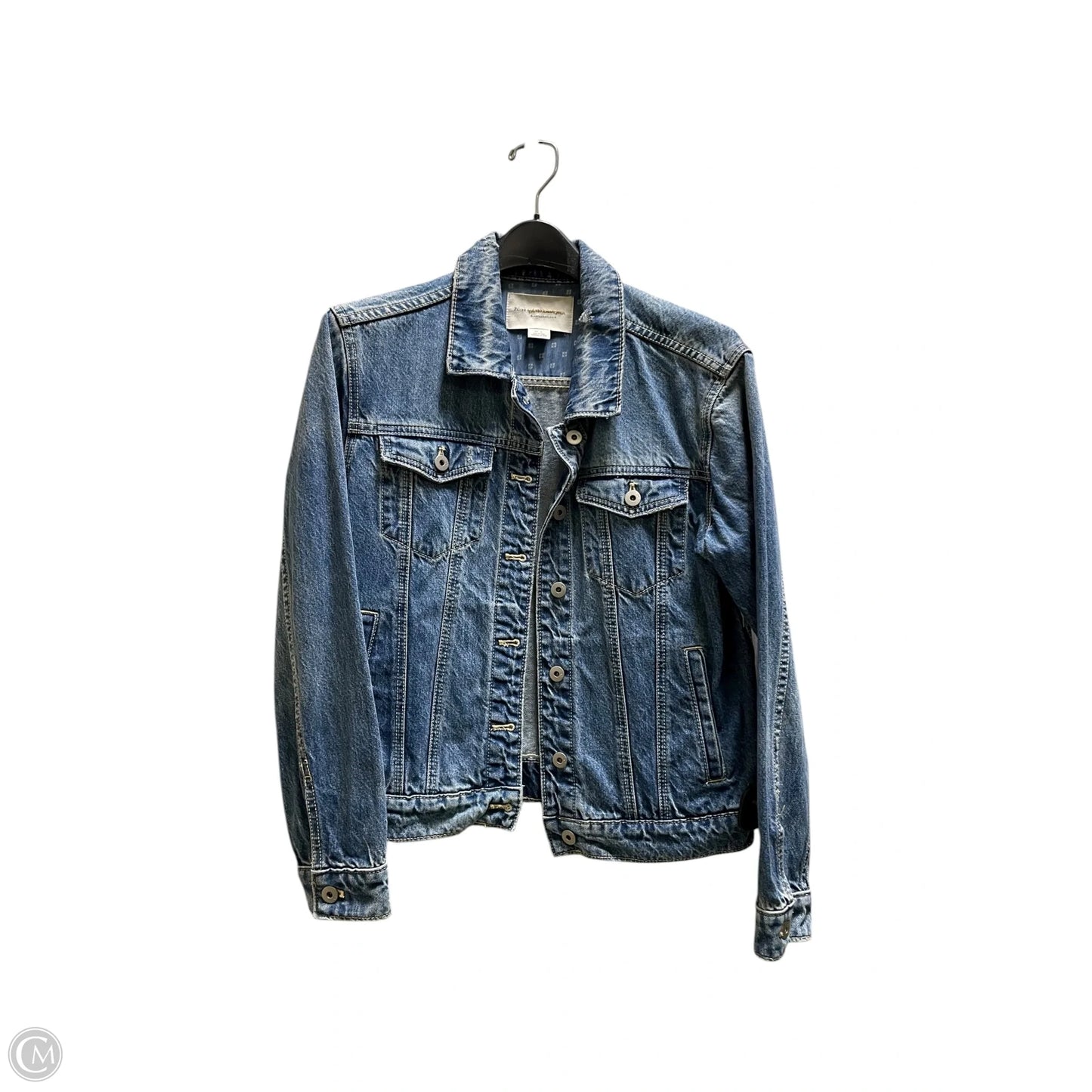 Jacket Denim By Anthropologie In Blue Denim, Size: S