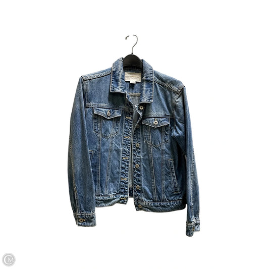 Jacket Denim By Anthropologie In Blue Denim, Size: S