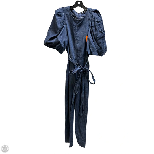Jumpsuit By En Saison In Blue Denim, Size: S