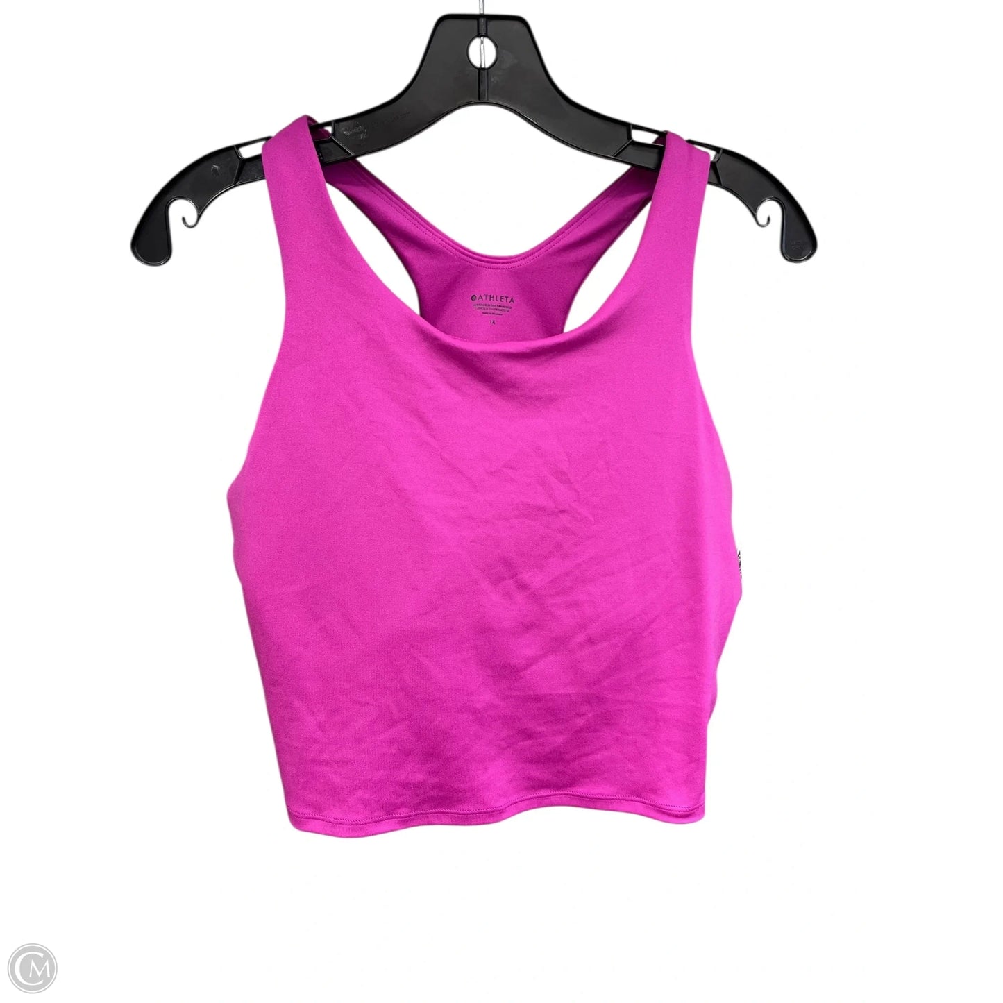 Athletic Bra By Athleta In Pink, Size: 1x