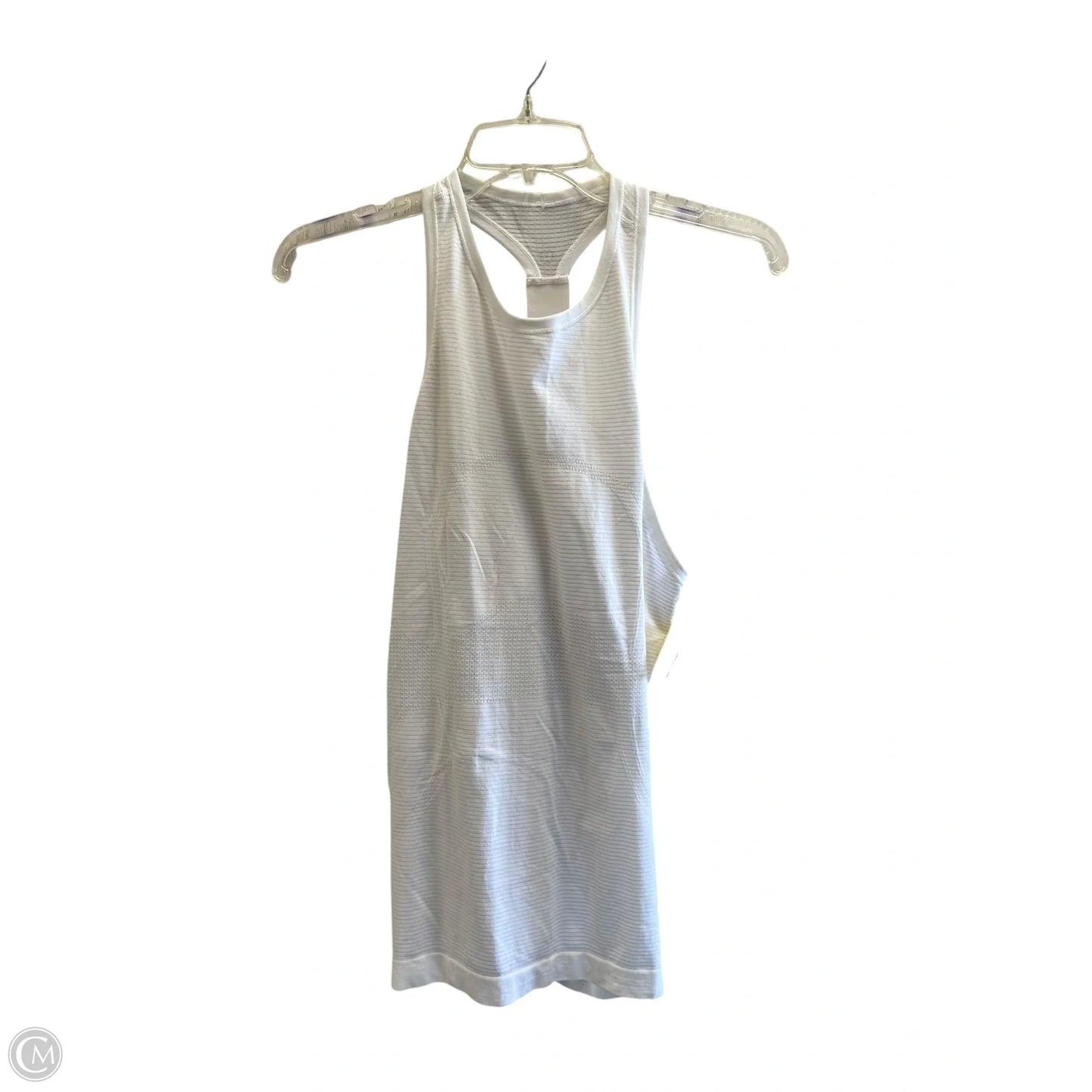 Athletic Tank Top By Lululemon In White, Size: L