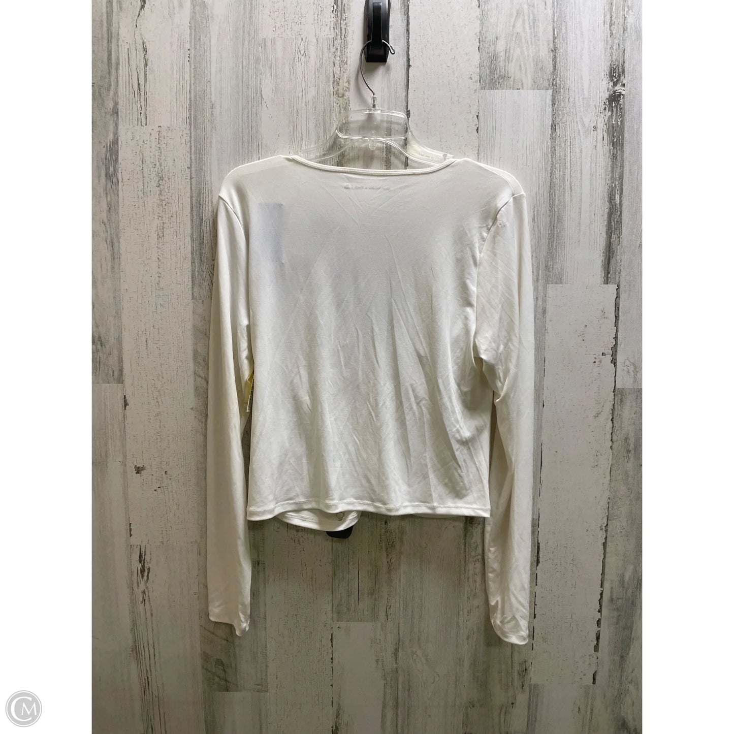 Top Long Sleeve By Nordstrom In Pink, Size: M