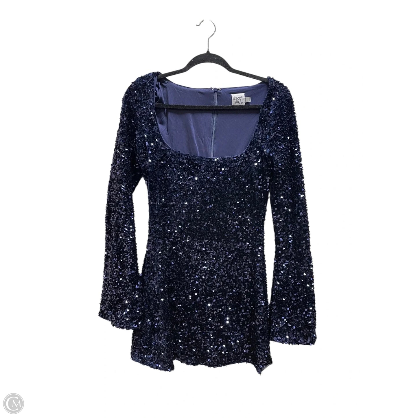 Dress Party Short By Princess Polly In Navy, Size: S