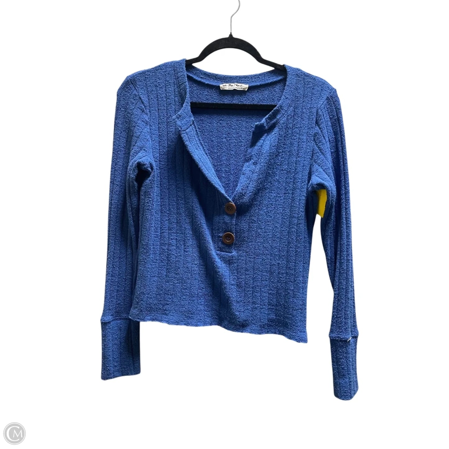 Top Long Sleeve By We The Free In Blue, Size: S