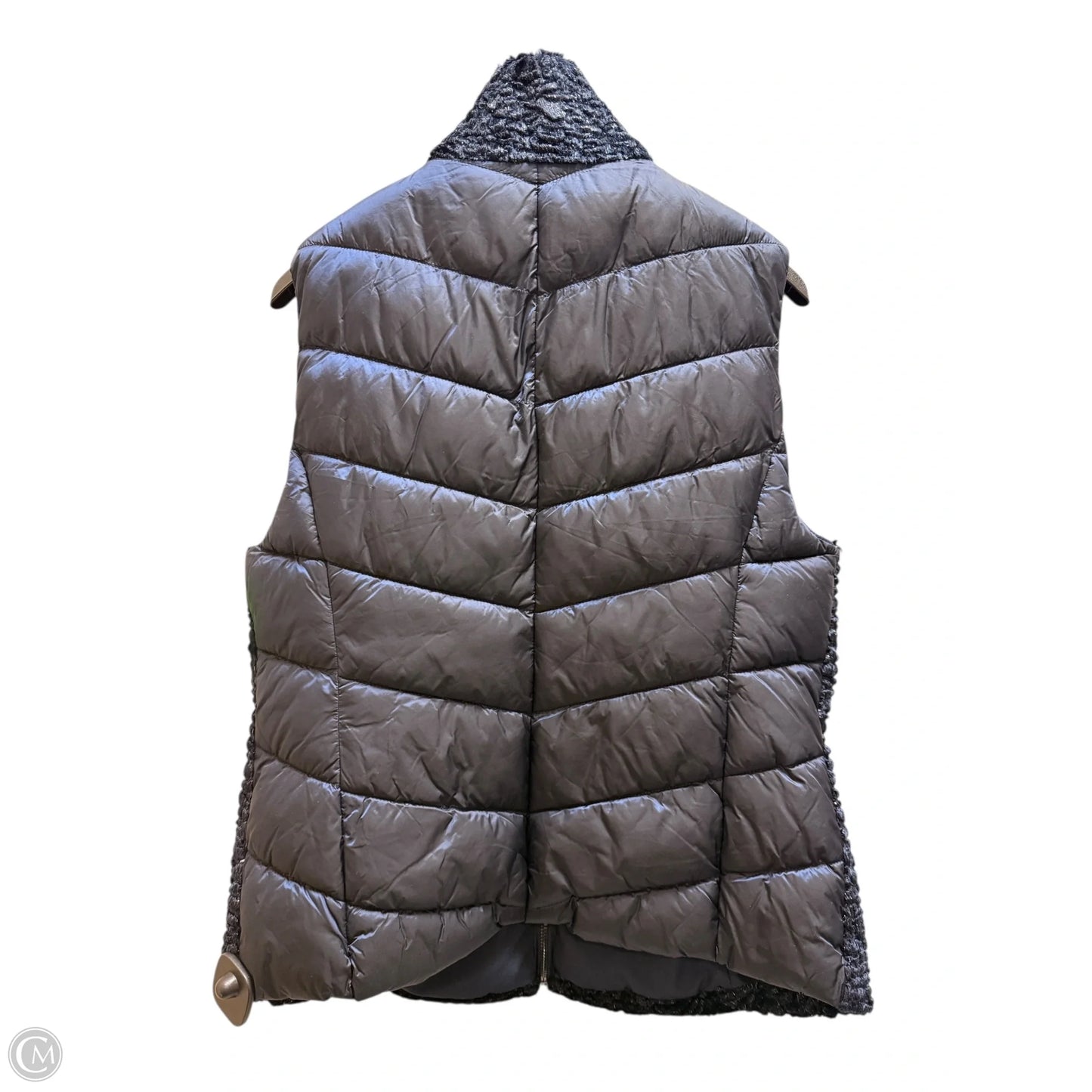 Vest Fleece By Chicos In Navy, Size: M