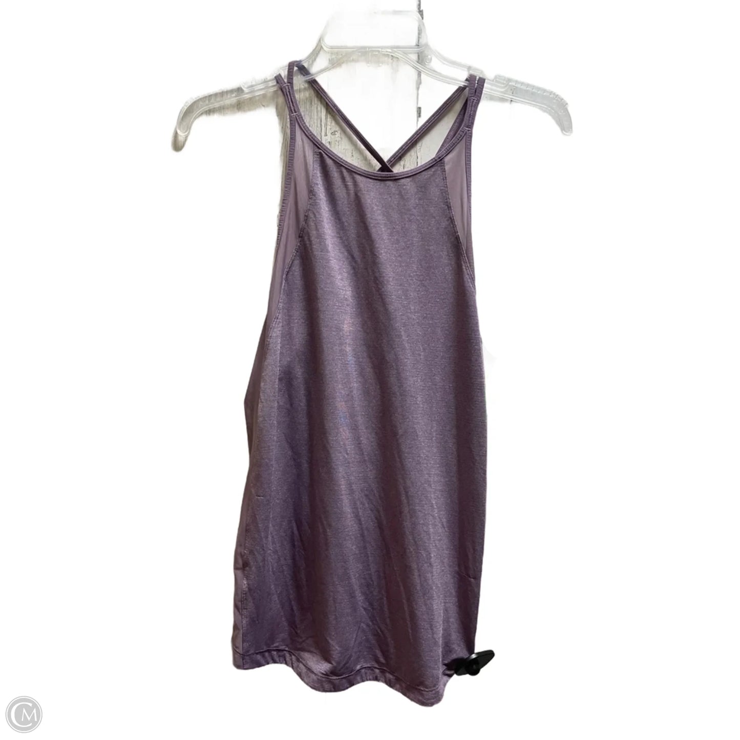 Athletic Tank Top By Lululemon In Purple, Size: M