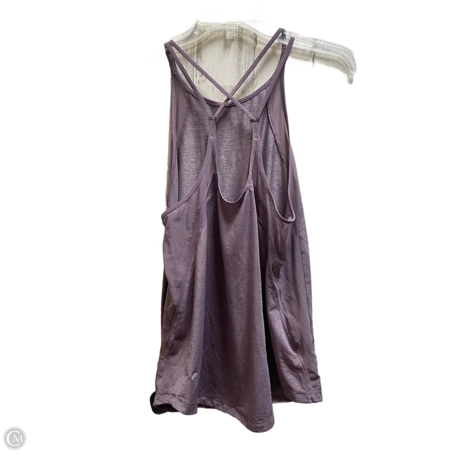 Athletic Tank Top By Lululemon In Purple, Size: M