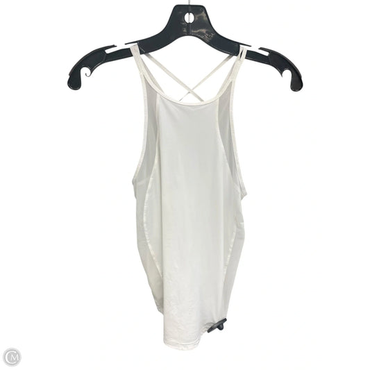 Athletic Tank Top By Lululemon In White, Size: S