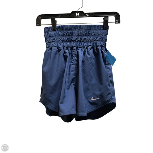 Athletic Shorts By Nike Apparel In Navy, Size: Xs