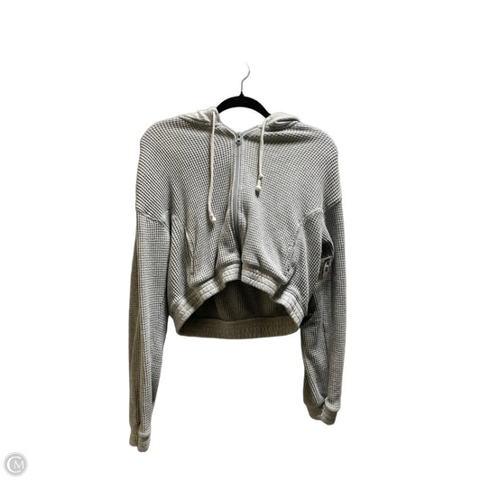 Jacket Fleece By Aerie In Grey, Size: S
