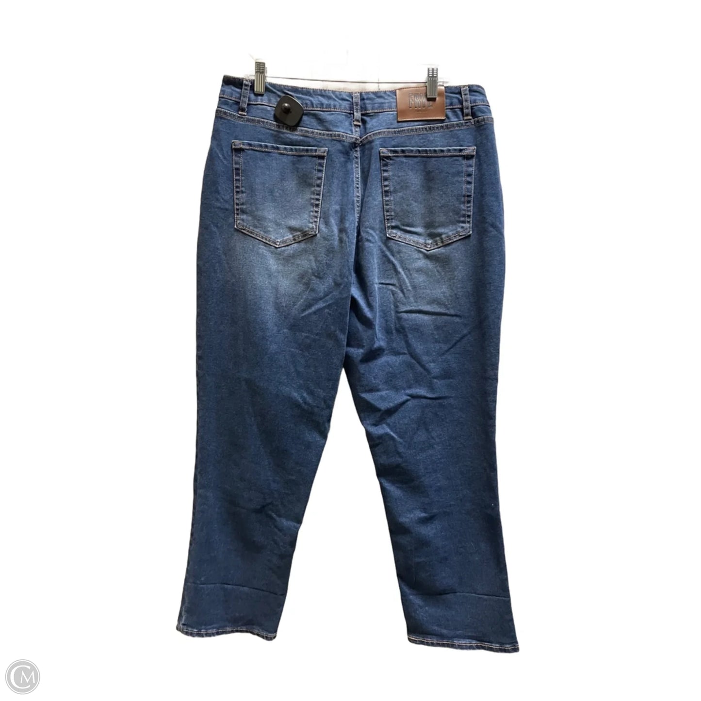 Jeans Designer By Frye In Blue Denim, Size: 14