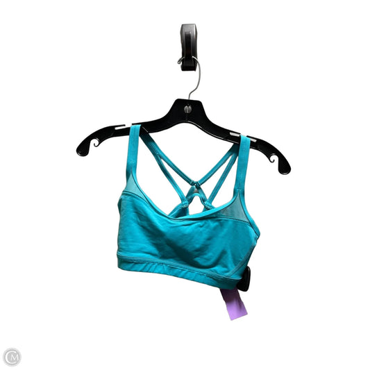 Athletic Bra By Lululemon In Blue, Size: 6