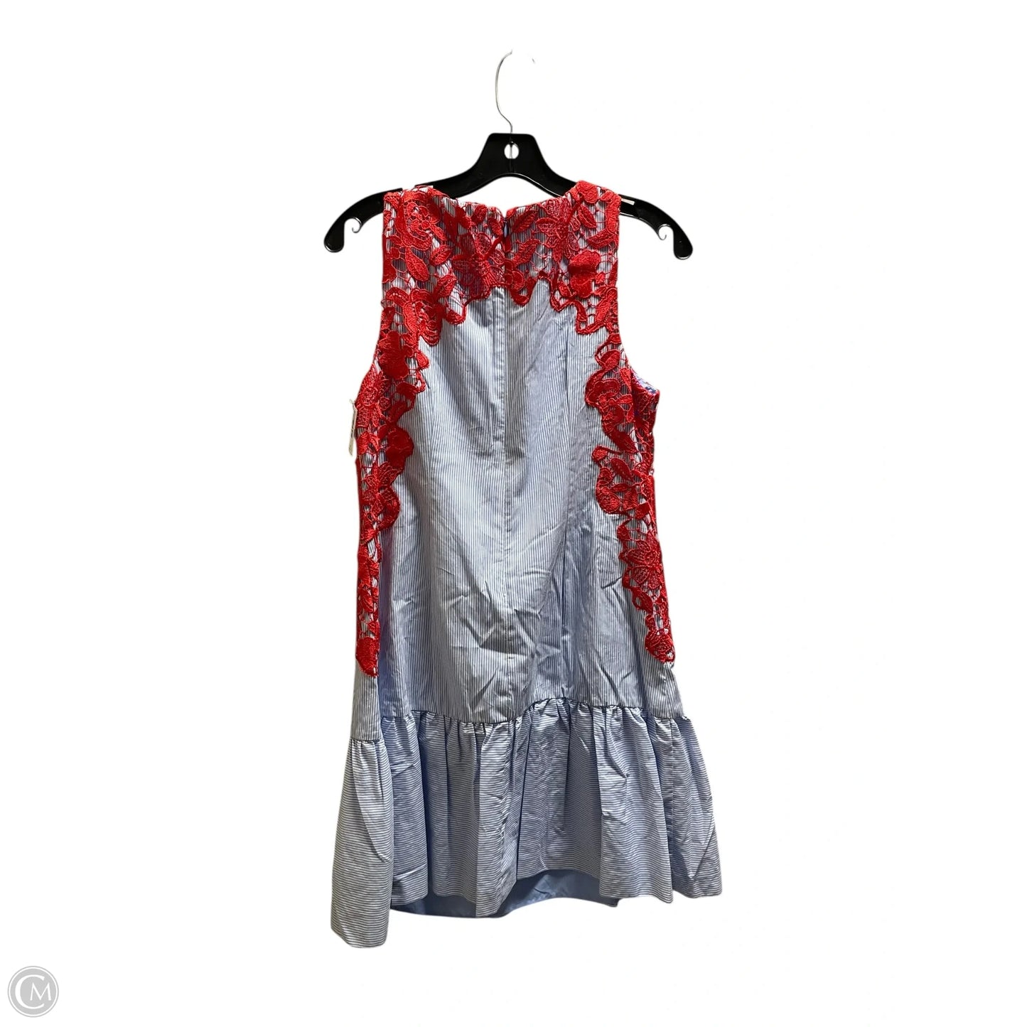 Dress Casual Short By Nicole Miller In Blue, Size: S