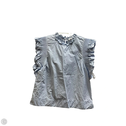 Top Sleeveless By English Factory In Blue, Size: M