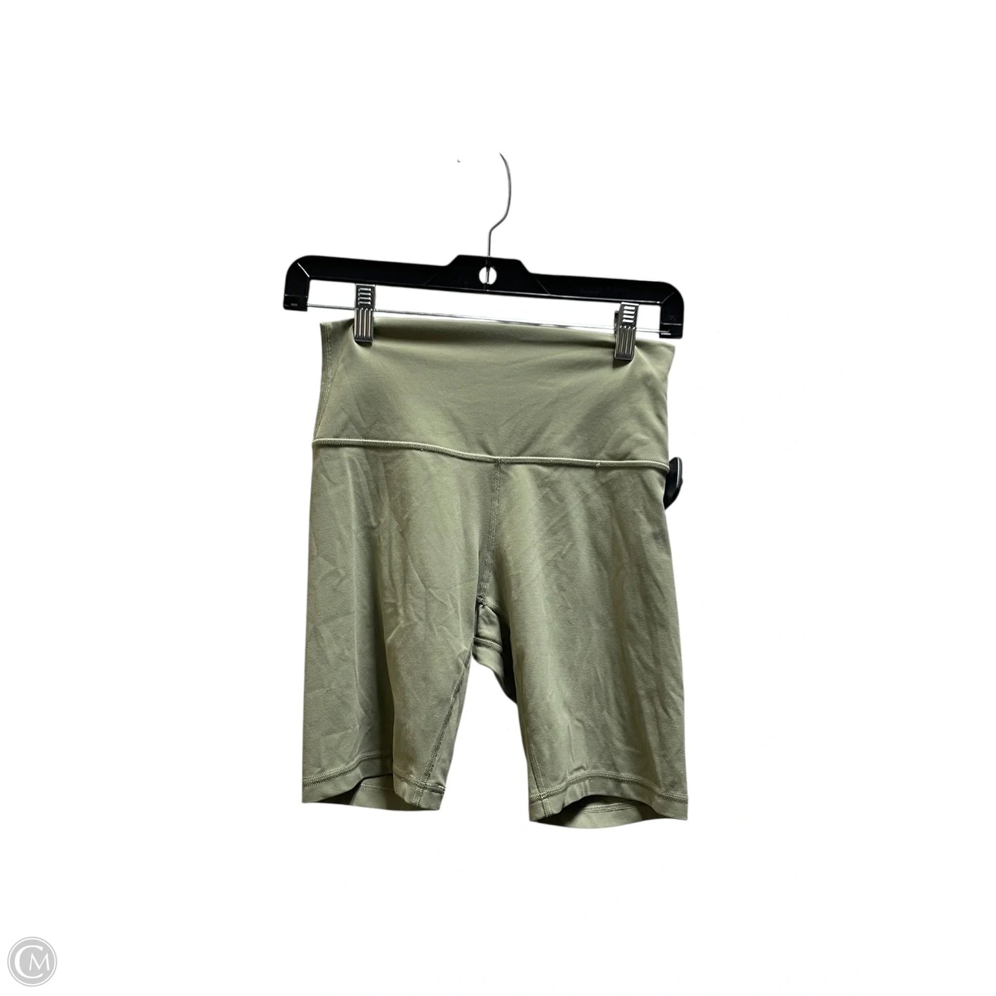Athletic Shorts By Lululemon In Green, Size: 6
