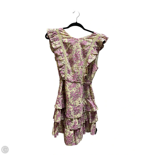 Dress Casual Short By Clothes Mentor In Yellow, Size: M