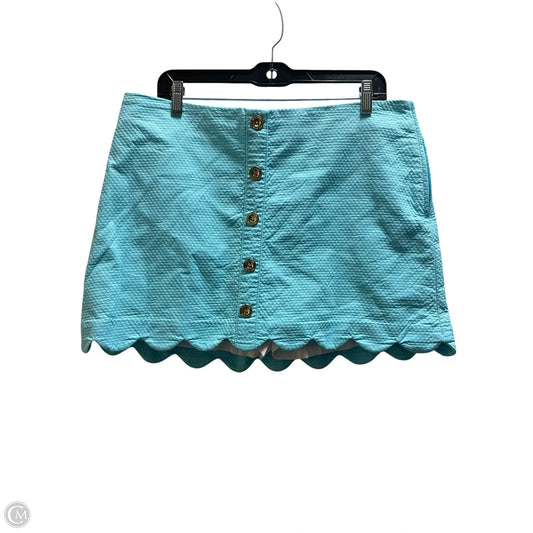 Skirt Designer By Lilly Pulitzer In Blue, Size: 14
