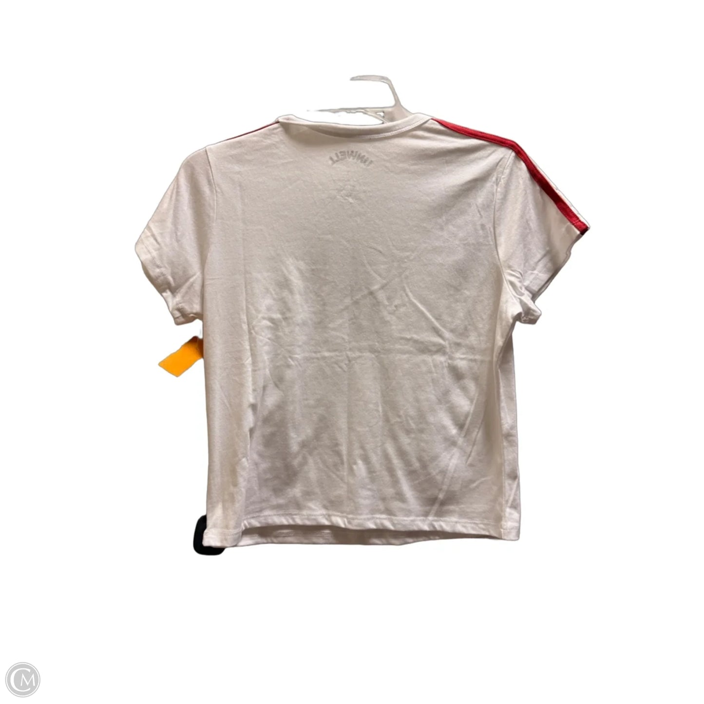 Top Short Sleeve By Clothes Mentor In White, Size: S