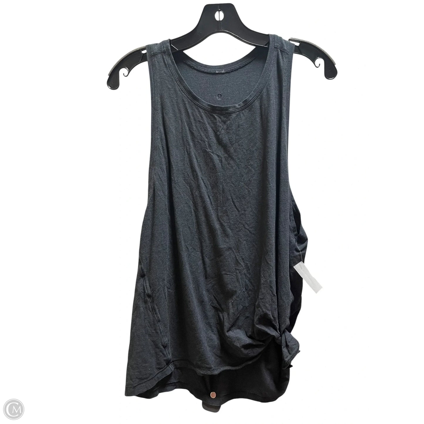 Athletic Tank Top By Lululemon In Grey, Size: L