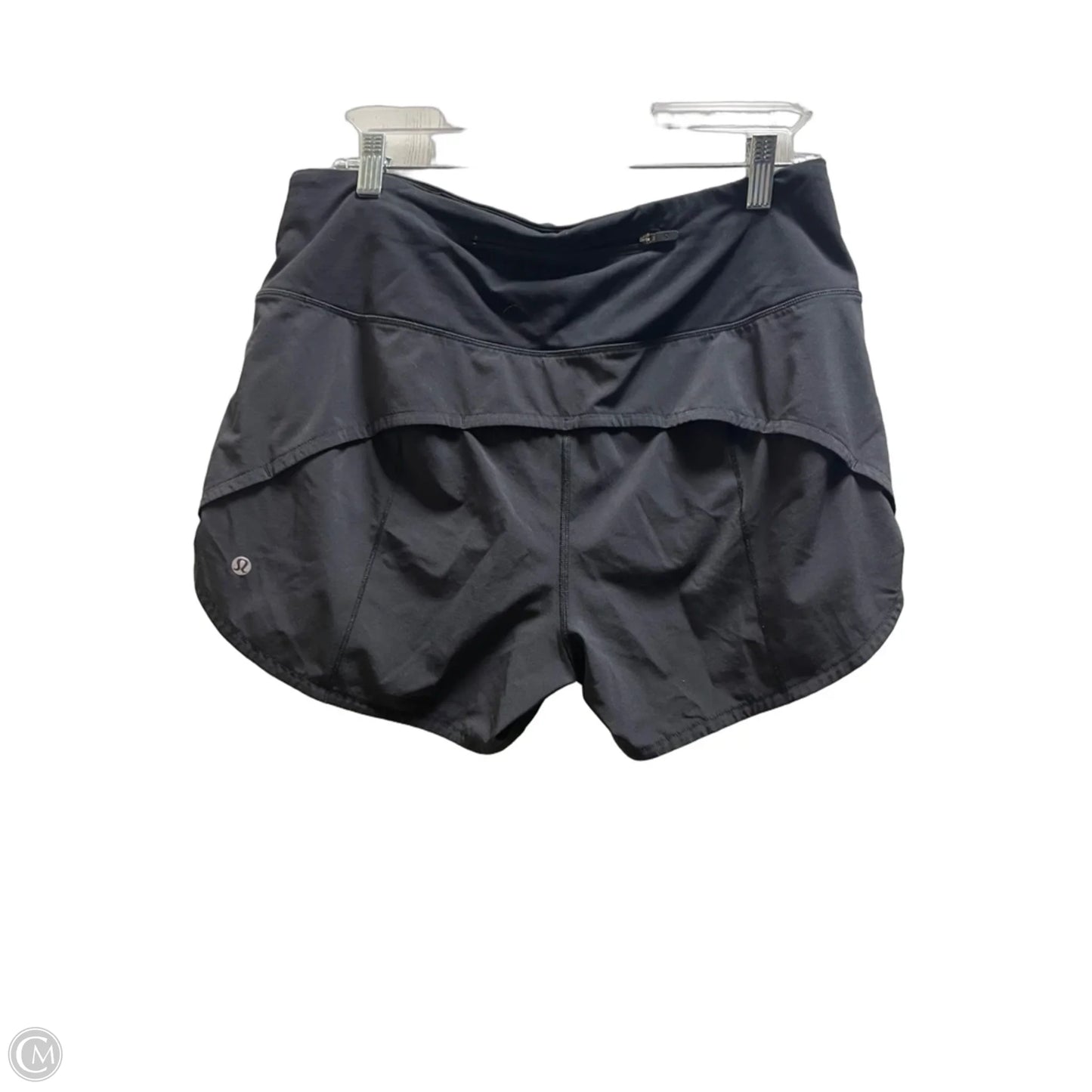 Athletic Shorts By Lululemon In Black, Size: 10