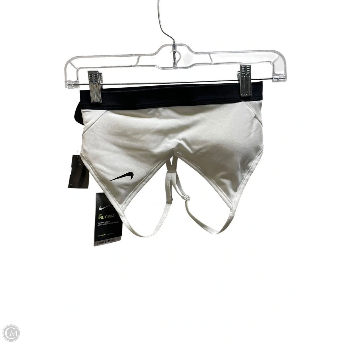 Athletic Bra By Nike Apparel In White, Size: S