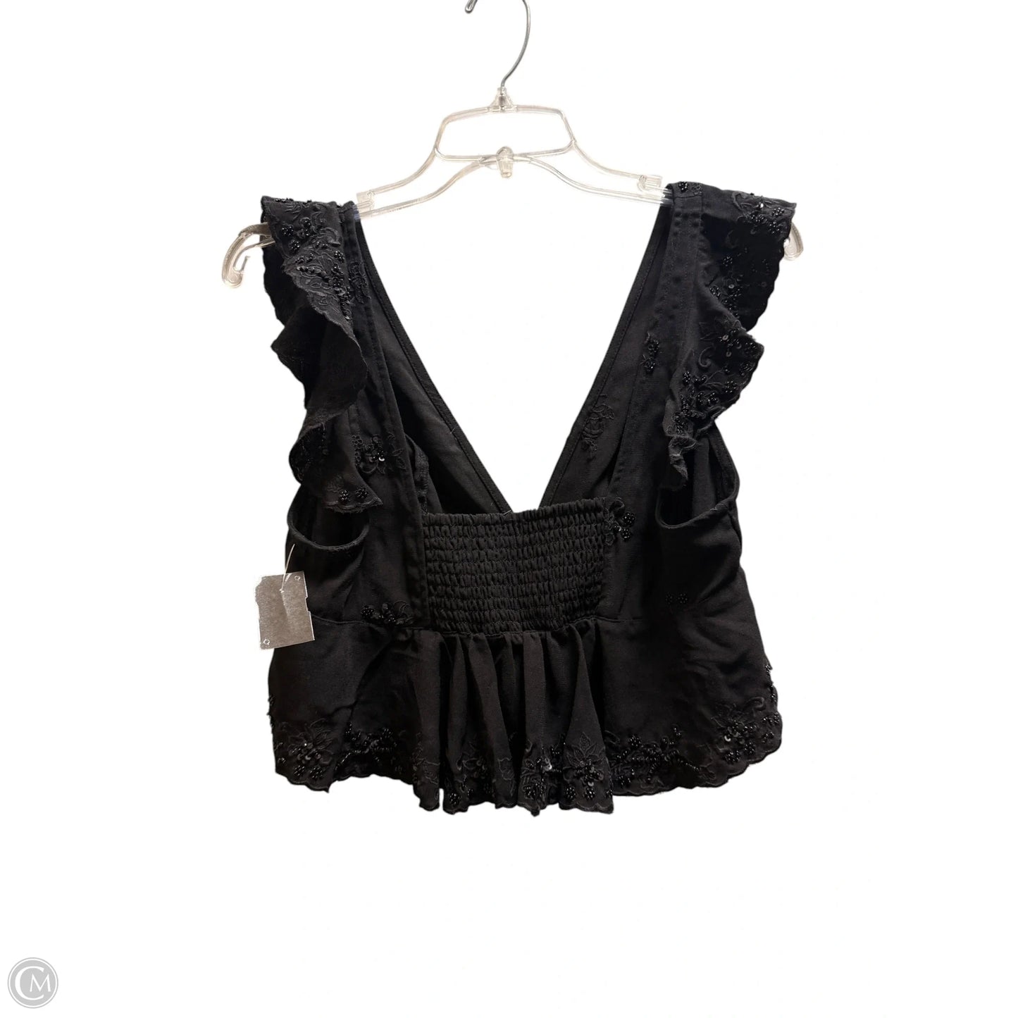 Top Sleeveless By Free People In Black, Size: M