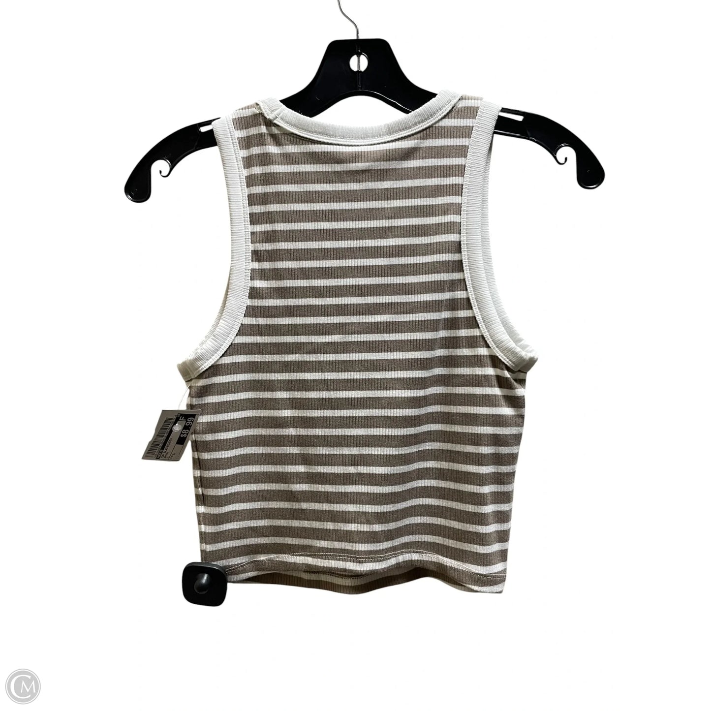 Top Sleeveless By Aerie In Brown, Size: S