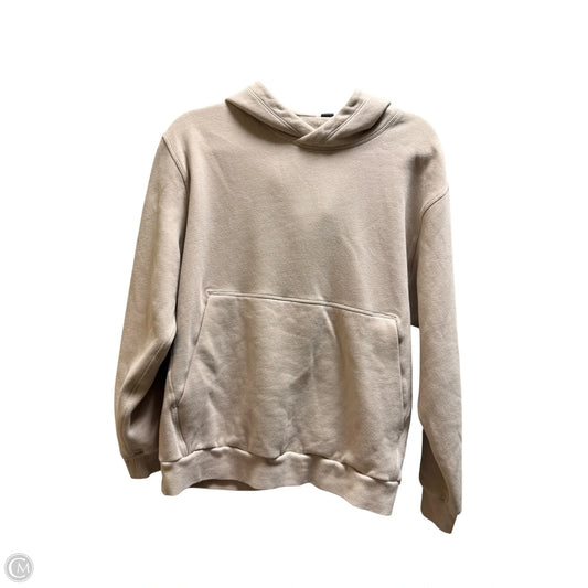 Athletic Sweatshirt Hoodie By Lululemon In Tan, Size: S