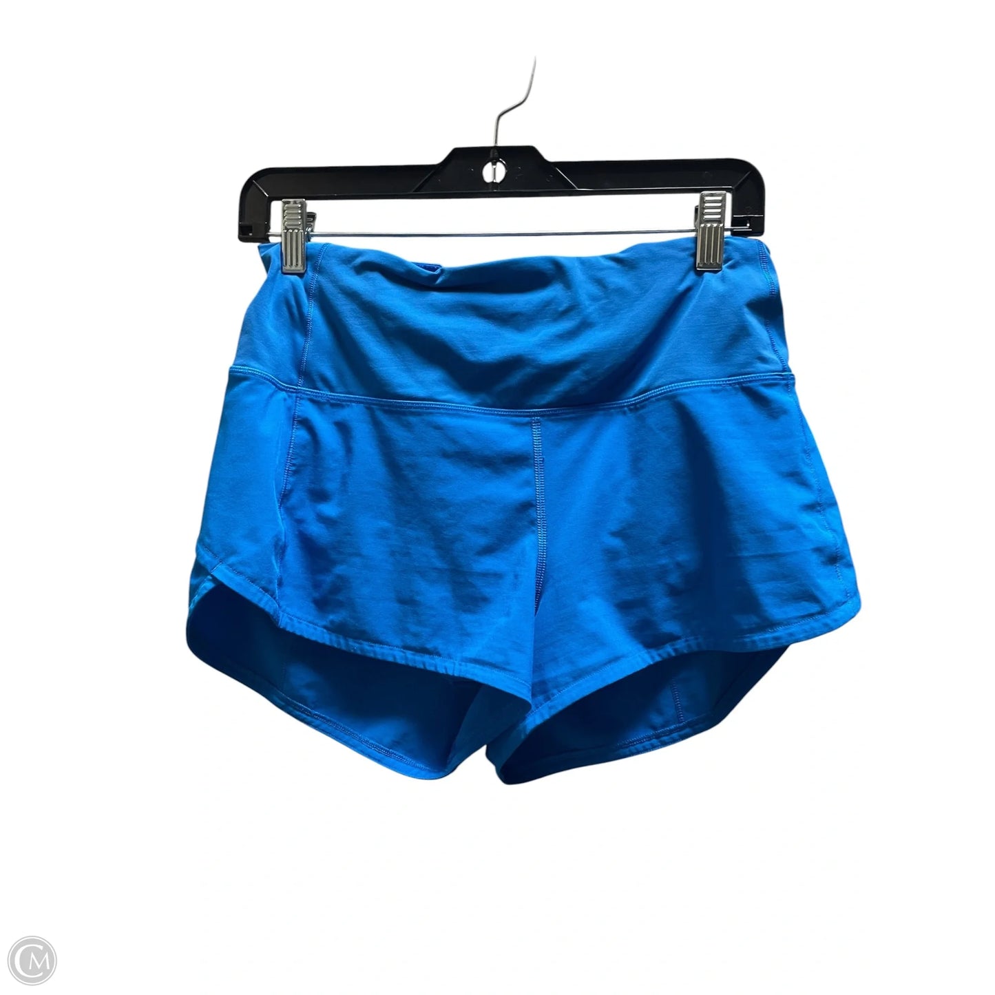 Athletic Shorts By Lululemon In Blue, Size: 6