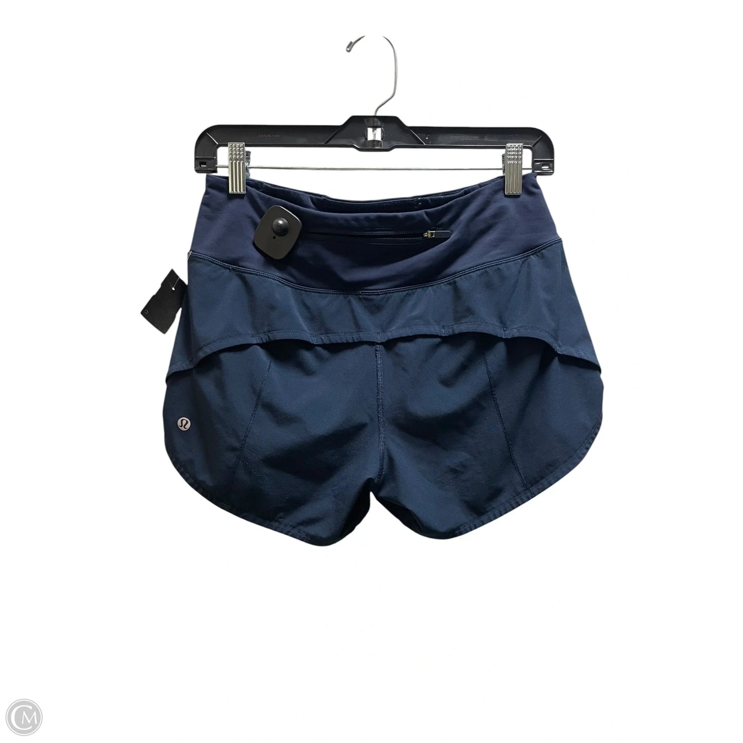 Athletic Shorts By Lululemon In Navy, Size: 4