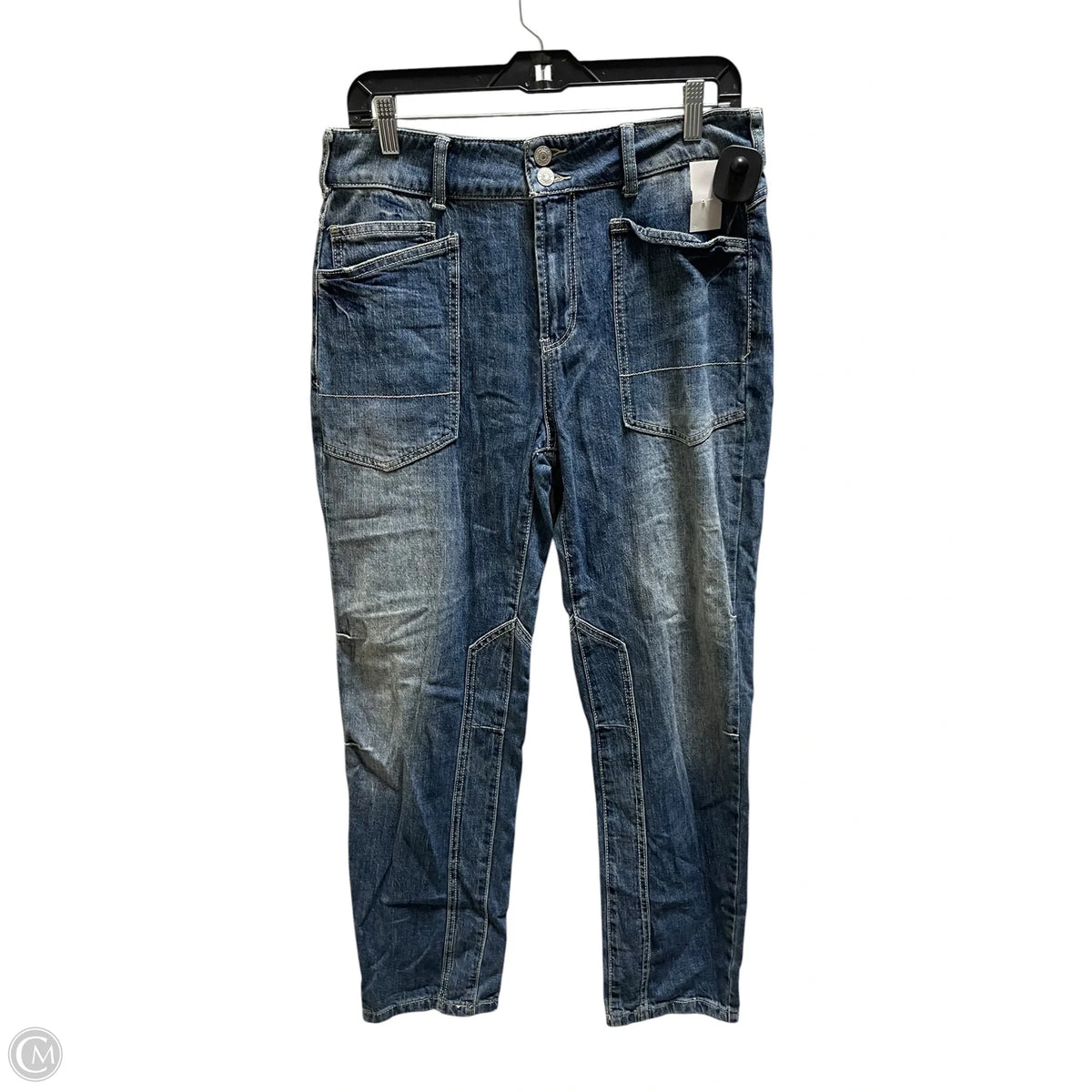 Jeans Straight By Pilcro In Blue Denim, Size: 6