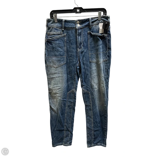 Jeans Straight By Pilcro In Blue Denim, Size: 6