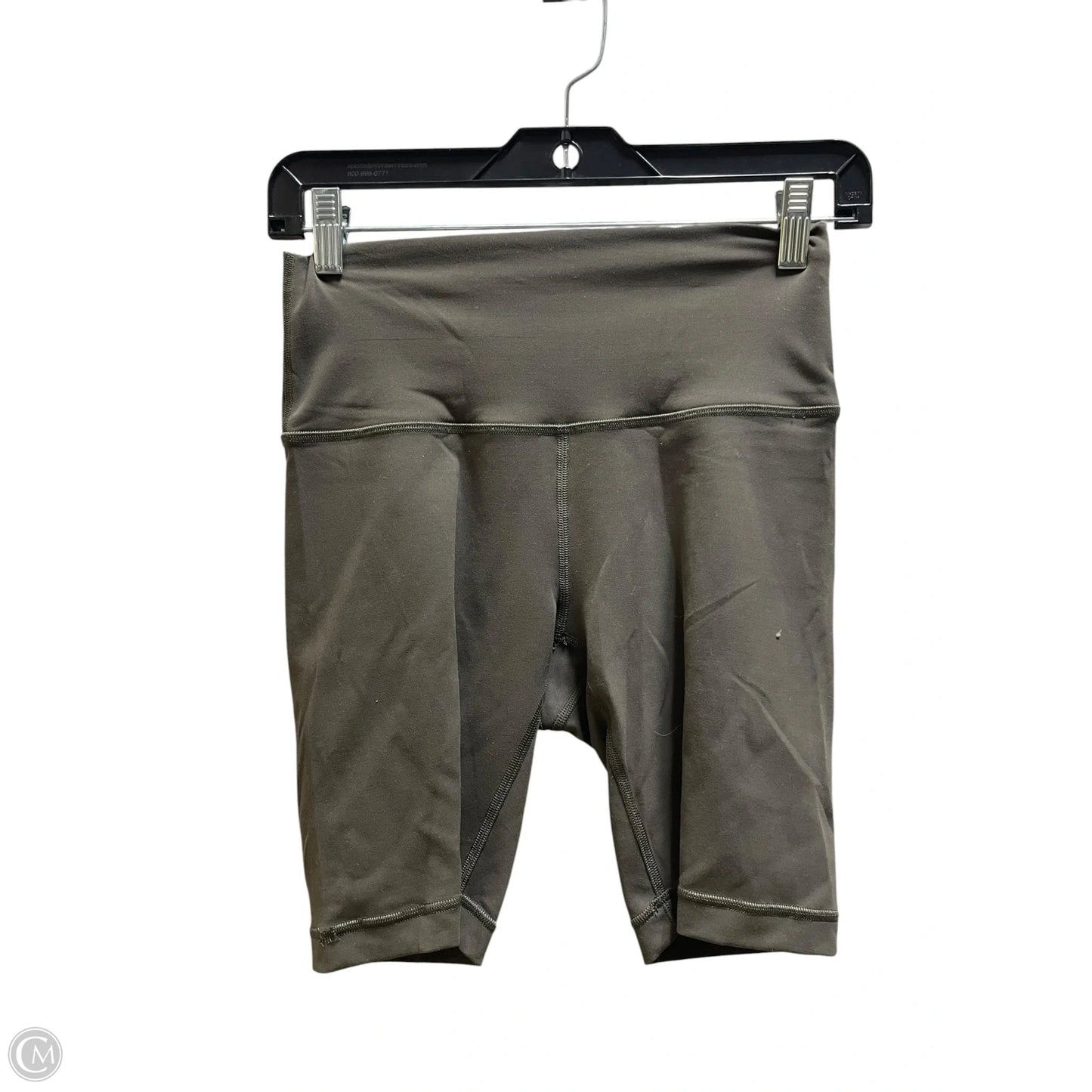Athletic Shorts By Lululemon In Green, Size: 6