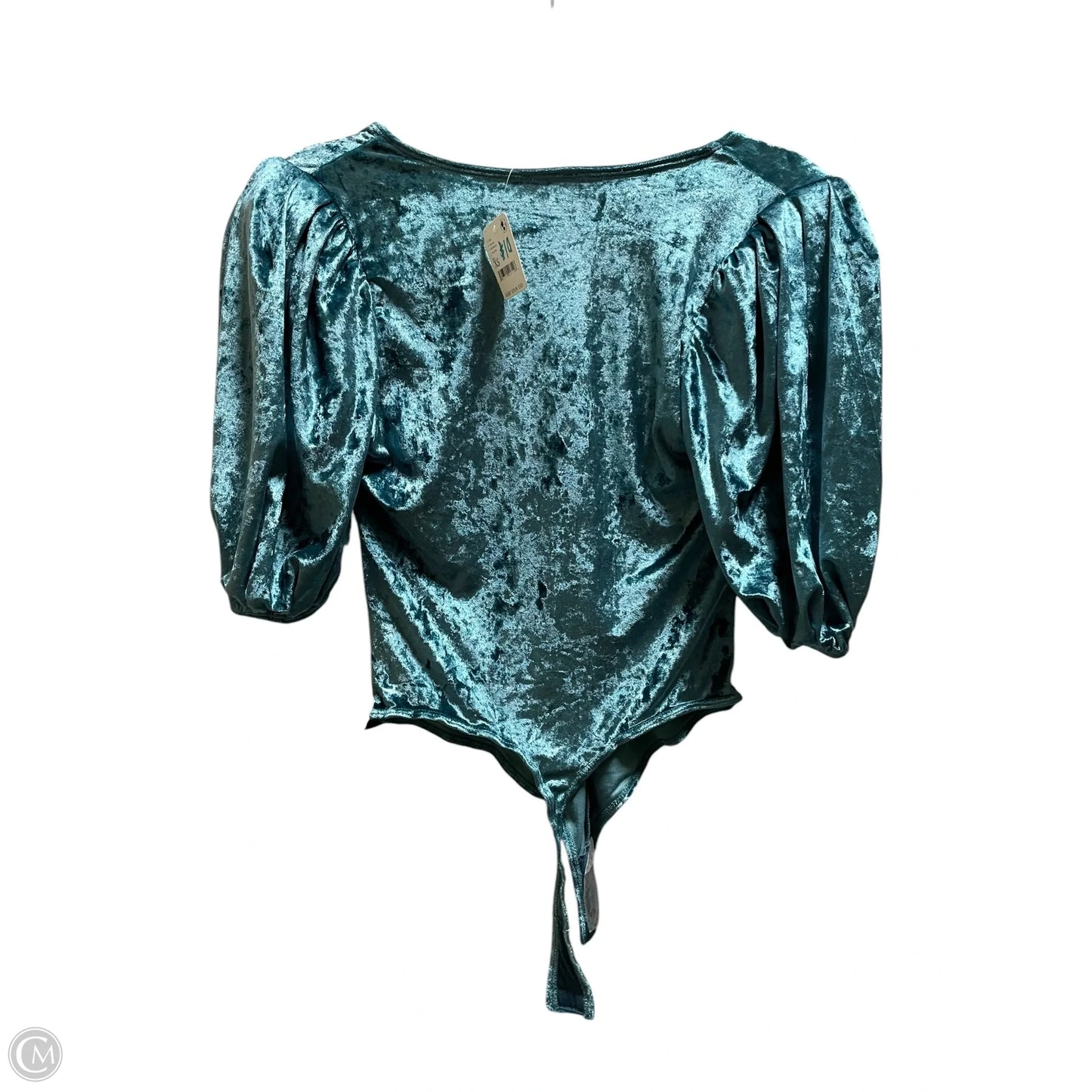 Top Short Sleeve By Free People In Blue, Size: Xs